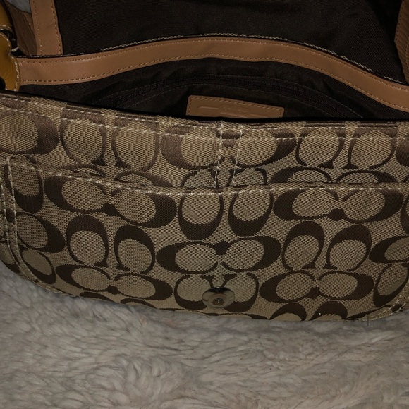 Vintage Coach Signature shoulder bag - Picture 6 of 7